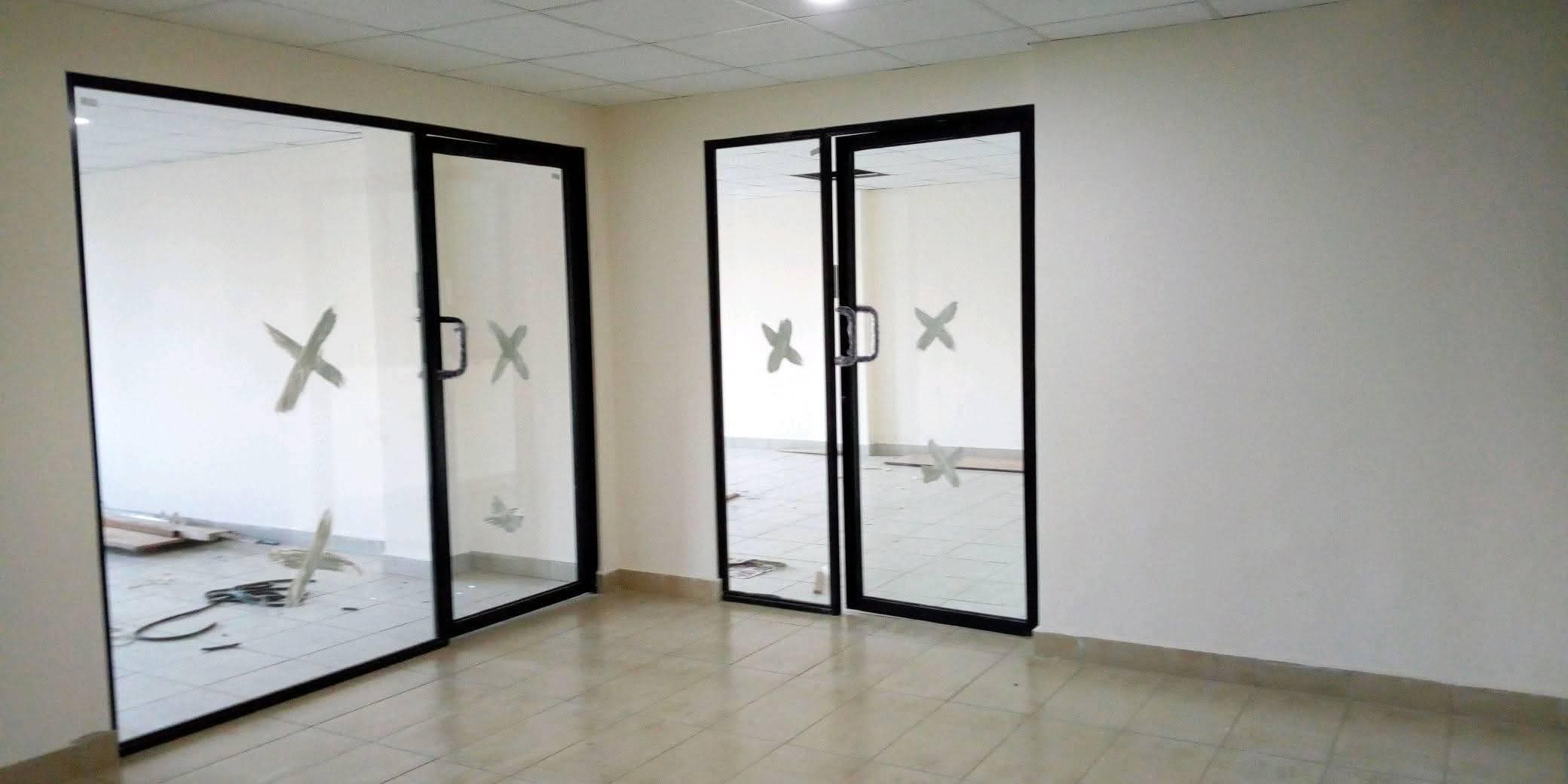 Framed Glass partition in Nairobi