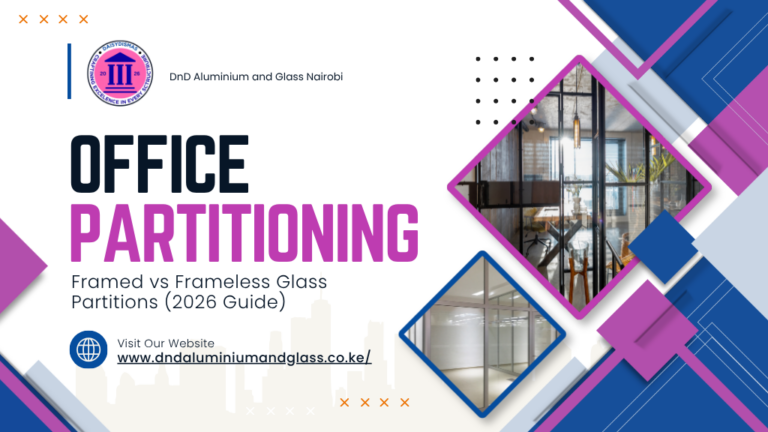 Office partitioning Nairobi