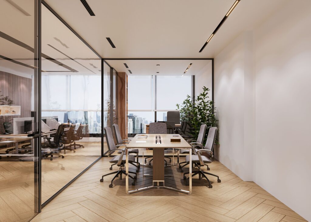 Glass office Partions