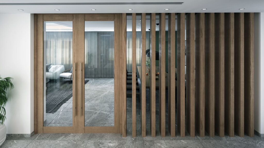 Glass partition for your home